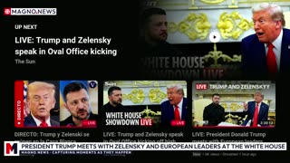 🇺🇸 President Trump Holds Peace Talks with Zelensky and European Leaders at the White House [LIVE]