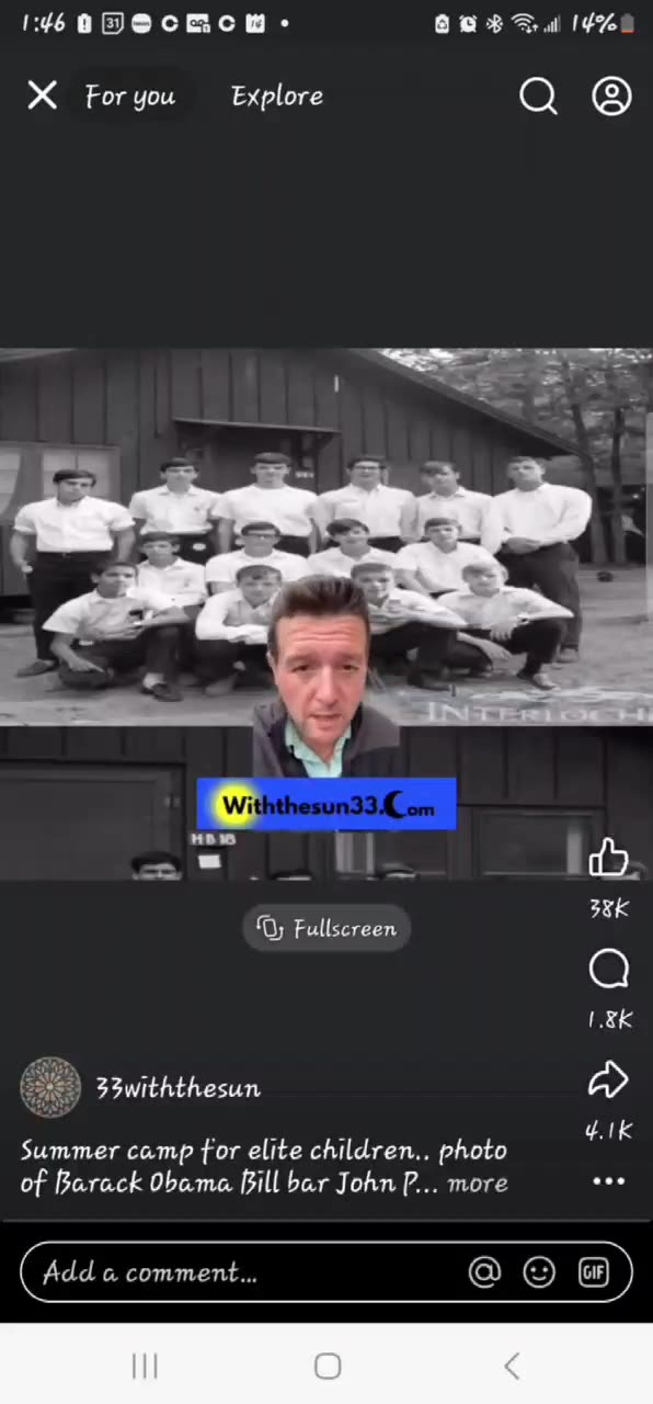 Summer camp for elite children.. photo of Barack Obama Bill bar John P... more