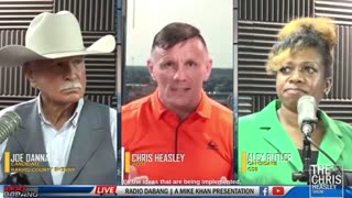 Harris County Sheriff Candidate Joe Danna with Alexandria N Butler