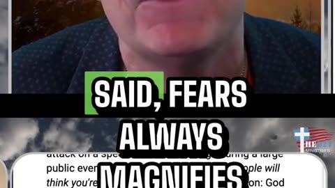 😱 Fear screamed: “Too big! They’ll call you CRAZY!” → demonic spirit trying to derail him! 🔥