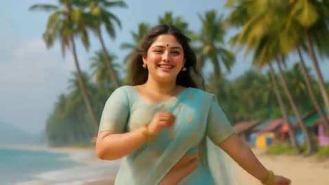 A Journey to the Sea | Elegance Meets Ocean | Saree, Starfish & Serenity 🌟
