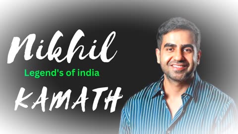 Nikhil kamath biography podcast | Legend's Diarie's