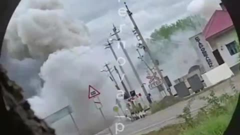 🔥 Starobilsk, Luhansk region, minus Russian ammunition!