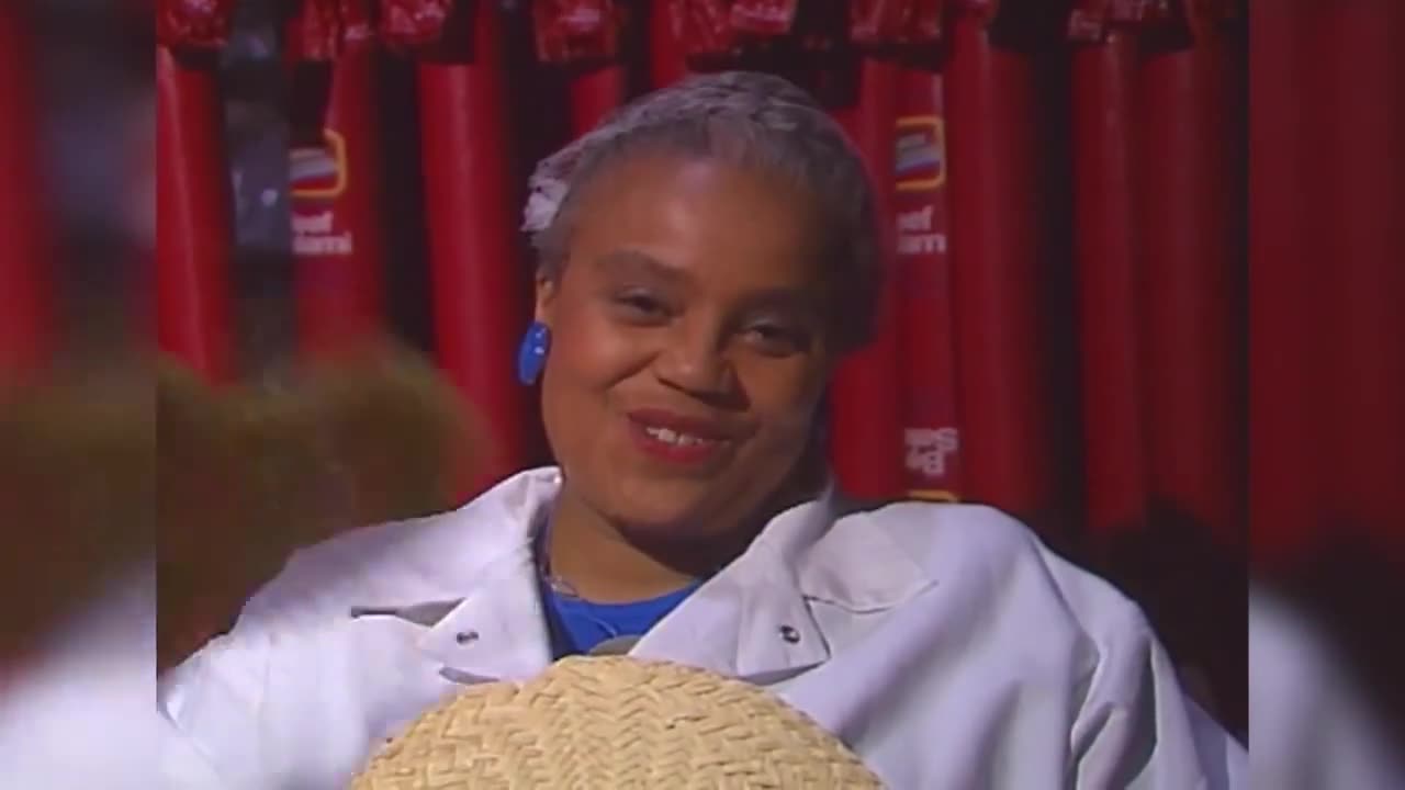 June 1989 - WRTV's Barbara Boyd Seeks Relief from a Heatwave