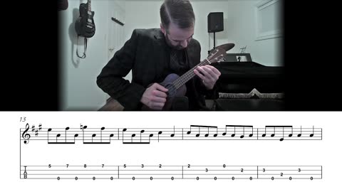 Old Joe Clark - Fingerstyle Bluegrass Ukulele Lesson (Sheet Music + TAB)