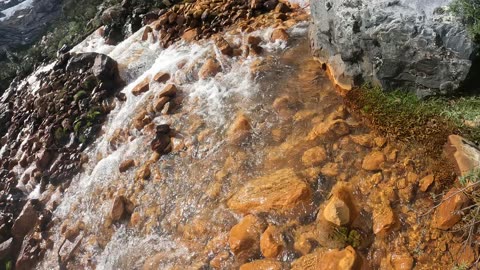 Crossing the river in Cayesh Valley #Huaraz #Peru #Travel
