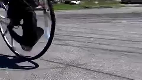 Why did he go so fast #motorcycle #fail #slam #crash #stunt