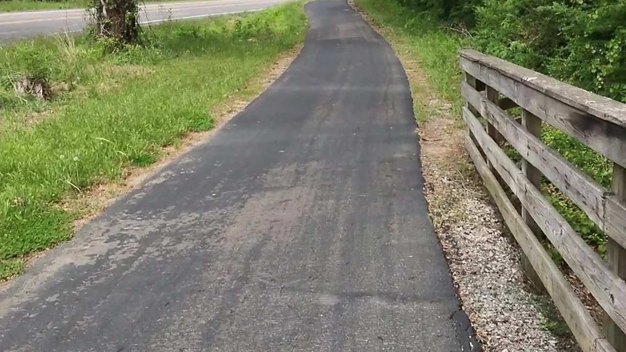 A walk along Virginia Capital Trail