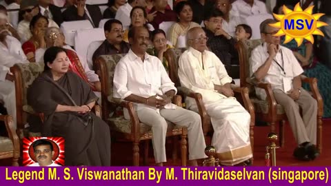Legend M. S. Viswanathan By M. Thiravidaselvan (singapore) Vol 97