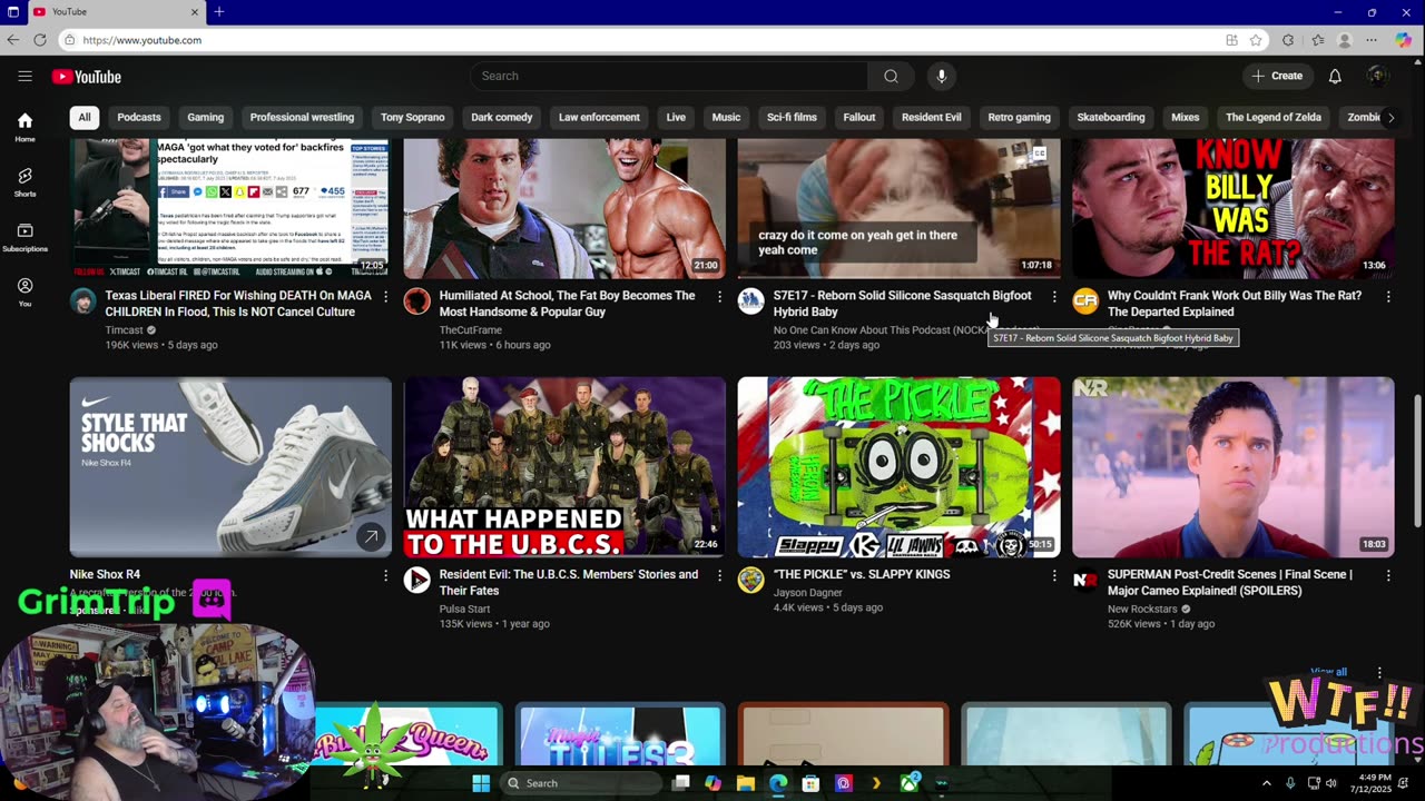 Live from the WtF Lab: Just remember life is like a wiener, sometimes it will get hard for no reason but it wont stay hard forever. #disabledveteran #adhd #ptsd #gamer