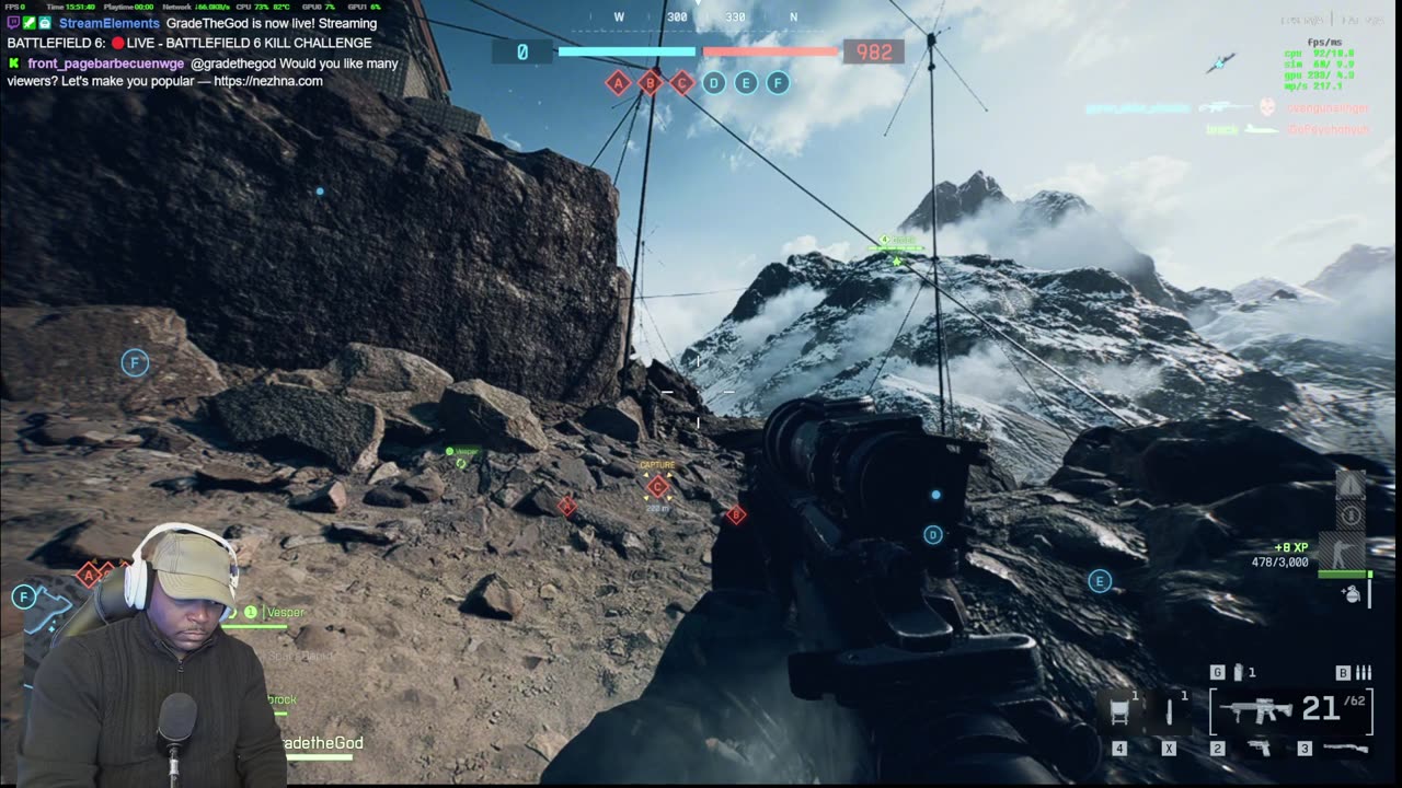 Battlefield 6 road to 50 follows