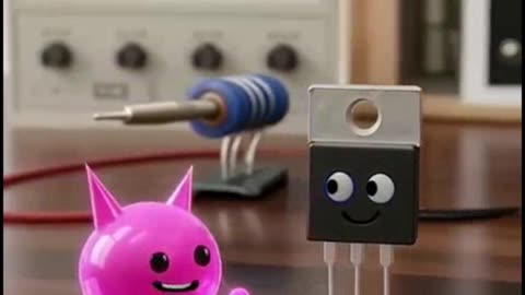 Transistor and Electron in a #ScienceLab ⚡🔬🤖