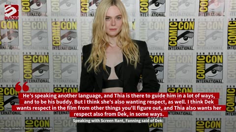 Elle Fanning teases her Predator: Badlands character