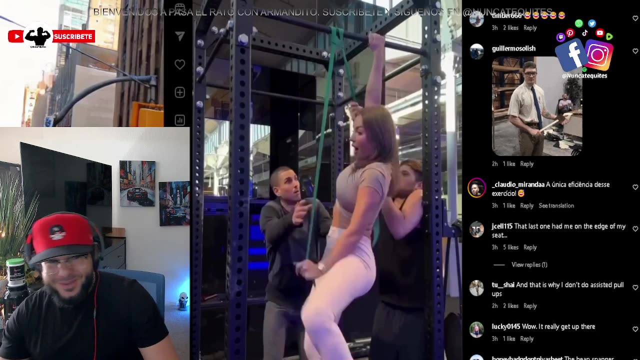 TE RIES PIERDES CON UNA SONRISA al fallo GYM VIDEOS BANDITAS JIJIJI..