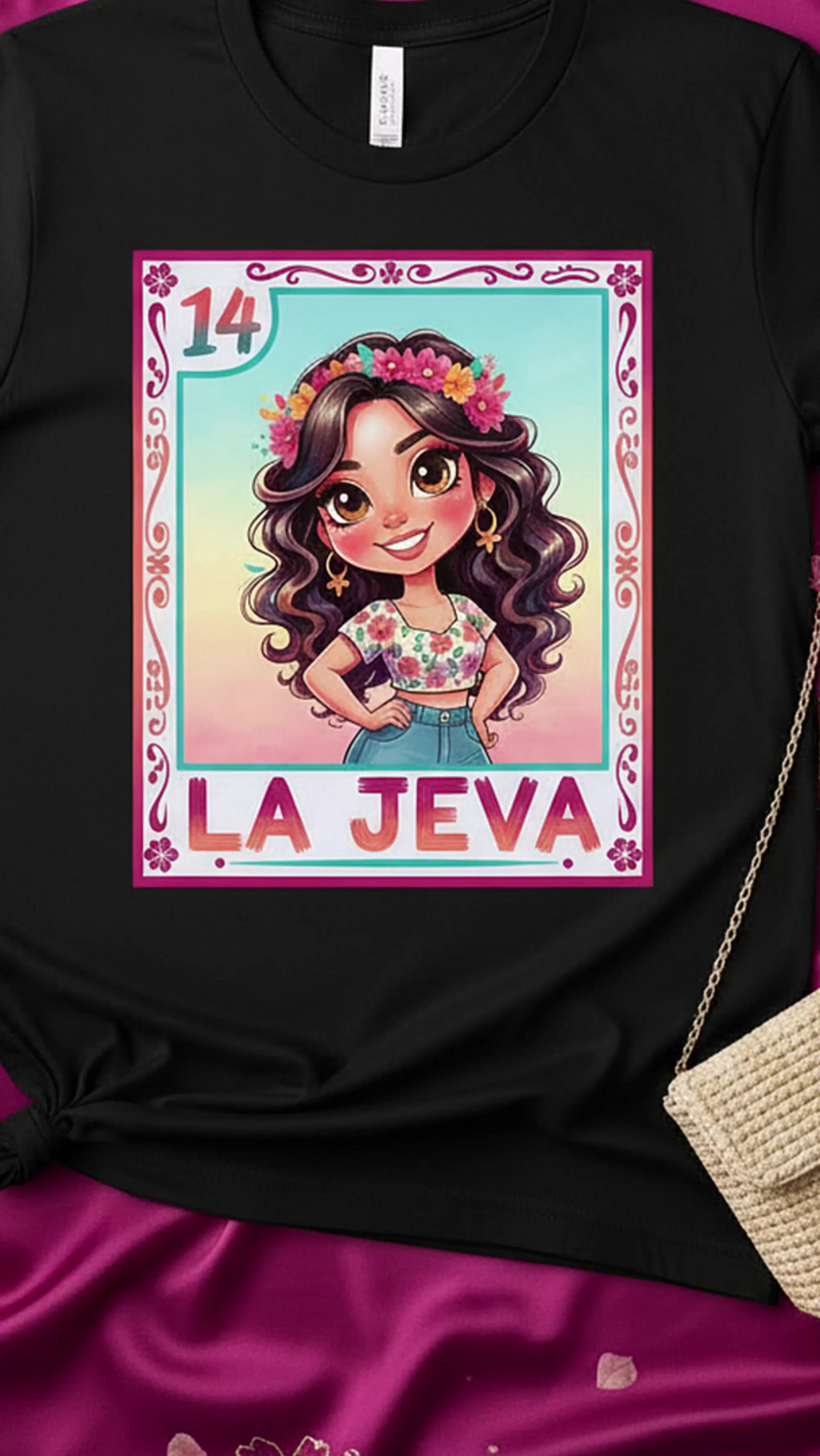 ¿Ya viste esta jeva? Este flow no se compra, ¡se nace con él! #camisetaúnica #latinaflow