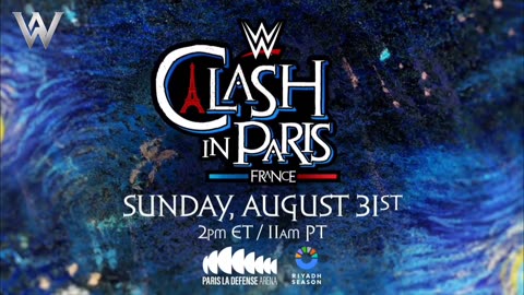 WWE Clash In Paris 2025 Official & Full Match Card HD