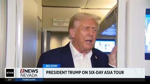 President Trump heads to Asia for six days