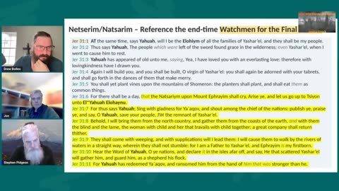 THE NATSARIM with Drew Bowells, Dr Stephen Pidgeon and Jon Hallam
