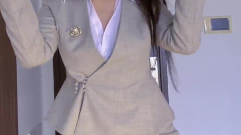 Business suit, good looking?