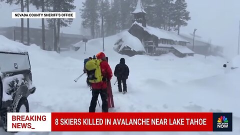 Authorities announce death toll from avalanche near Lake Tahoe