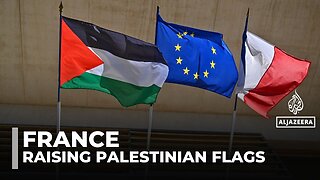 French towns fly Palestinian flag despite gov’t ban before recognition