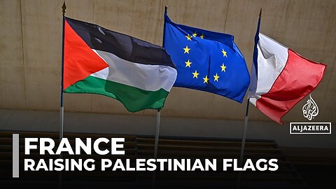 French towns fly Palestinian flag despite gov’t ban before recognition