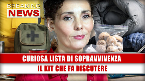 Curiosa Lista Di Sopravvivenza In Caso Di Conflitto: Il Kit Che Fa Discutere!