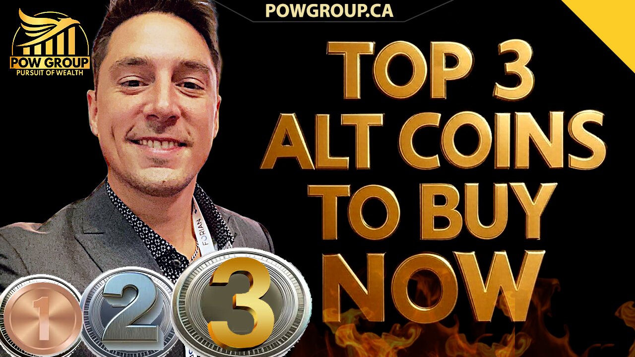 Top 3 Crypto Alt Coins to Buy Now With Most Upside (AUG 2025)