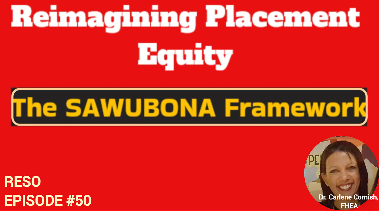 Reimagining Placement Equity 🌍 | SAWUBONA Framework ✊🏽