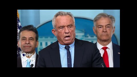 'Eat real food,' RFK Jr. says of latest nutrition guidelines *** MUST WATCH ***