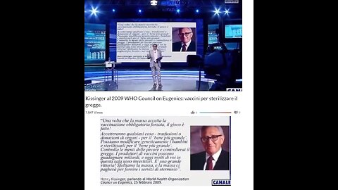 Kissingers Democide and Sterilization Plan Continues To This Day