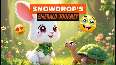 Snowdrop's Emerald Journey 🐰🌿 | Kindness & Adventure | Animated Kids Story