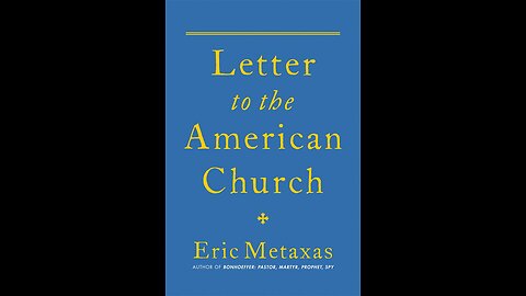Letter to the American Church (Book of the Month, July 2025)