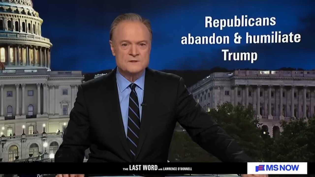 Lawrence: Humiliated Trumps dictatorship over Republicans is coming apart with the Epstein vote