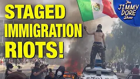 Anti-ICE Riots Are A Deep State PsyOp!