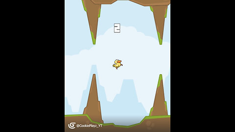 Flappy the Duck! - Browser Gameplay [2+ Mins, 1080p60fps]