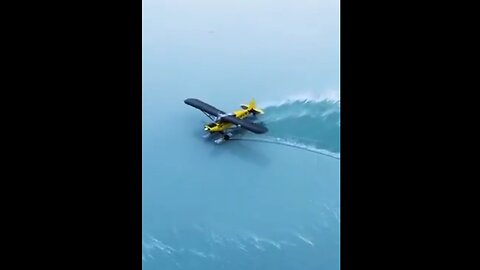Doing Doughnuts on Ice in an Airplane