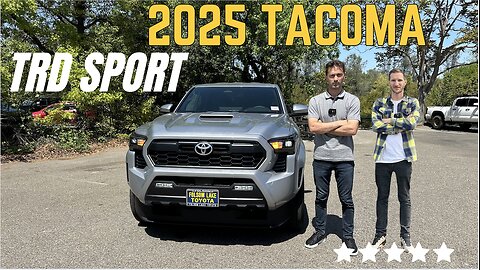 The newest 2025 Toyota Tacoma TRD SPORT