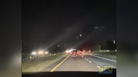 Three Objects Videotaped over South Carolina