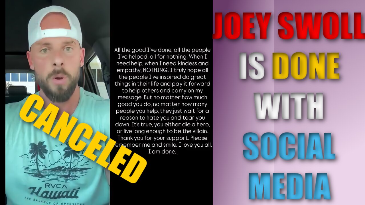 JOEY SWOLL Gets CANCELED Over Hulk Hogan Post