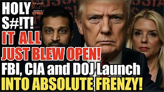 HOLY S#!T! Russia Investigation Just Blew WIDE Open! FBI, CIA and DOJ LAUNCH INTO A FRENZY!
