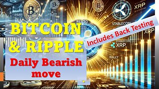 BITCOIN & Ripple STILL Daily Bearish