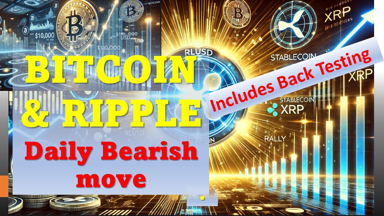 BITCOIN & Ripple STILL Daily Bearish