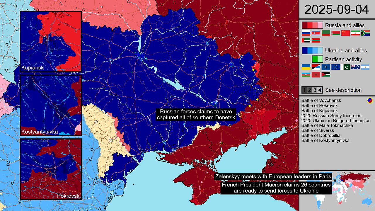 184: Southern Donetsk is fully captured