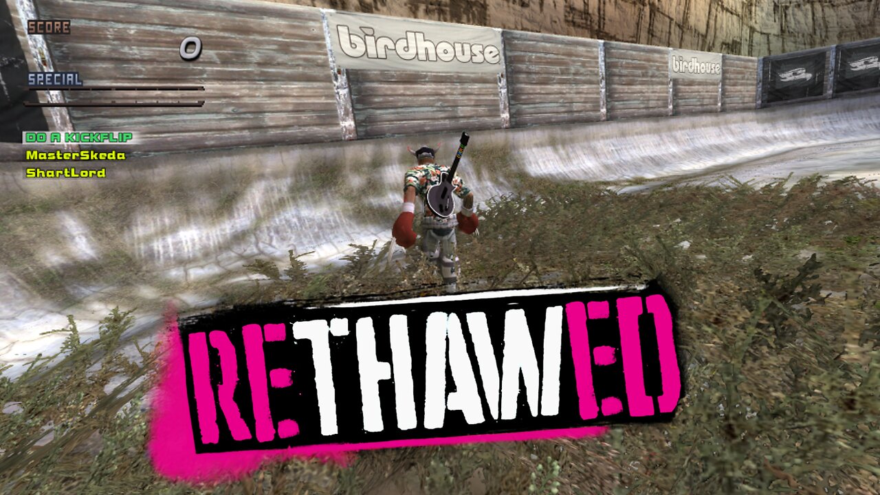 reTHAWED is the Gary's Mod of Tony Hawk's Pro Skater... Watch me do Kickflips online in 2025🛹🛹🛹