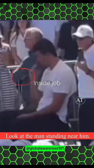 This video shows secret service shot Charlie Kirk, quickly retracted gun.