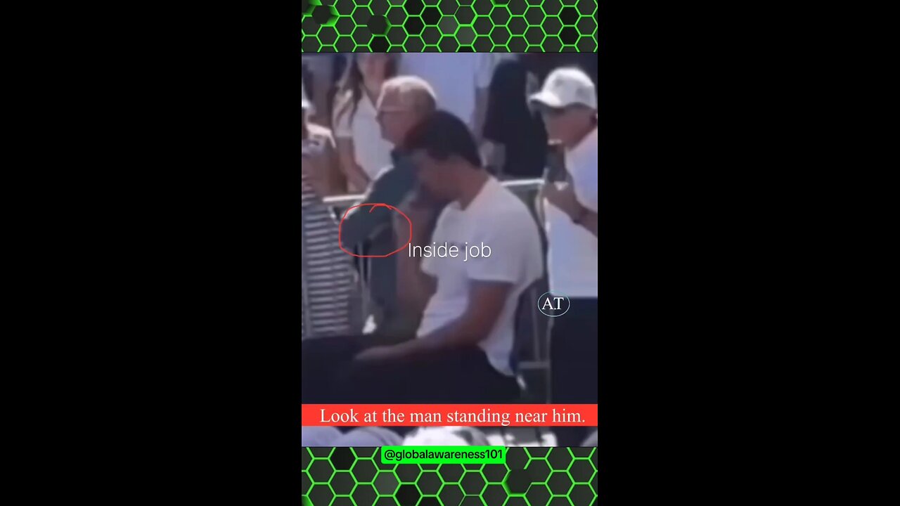This video shows secret service shot Charlie Kirk, quickly retracted gun.