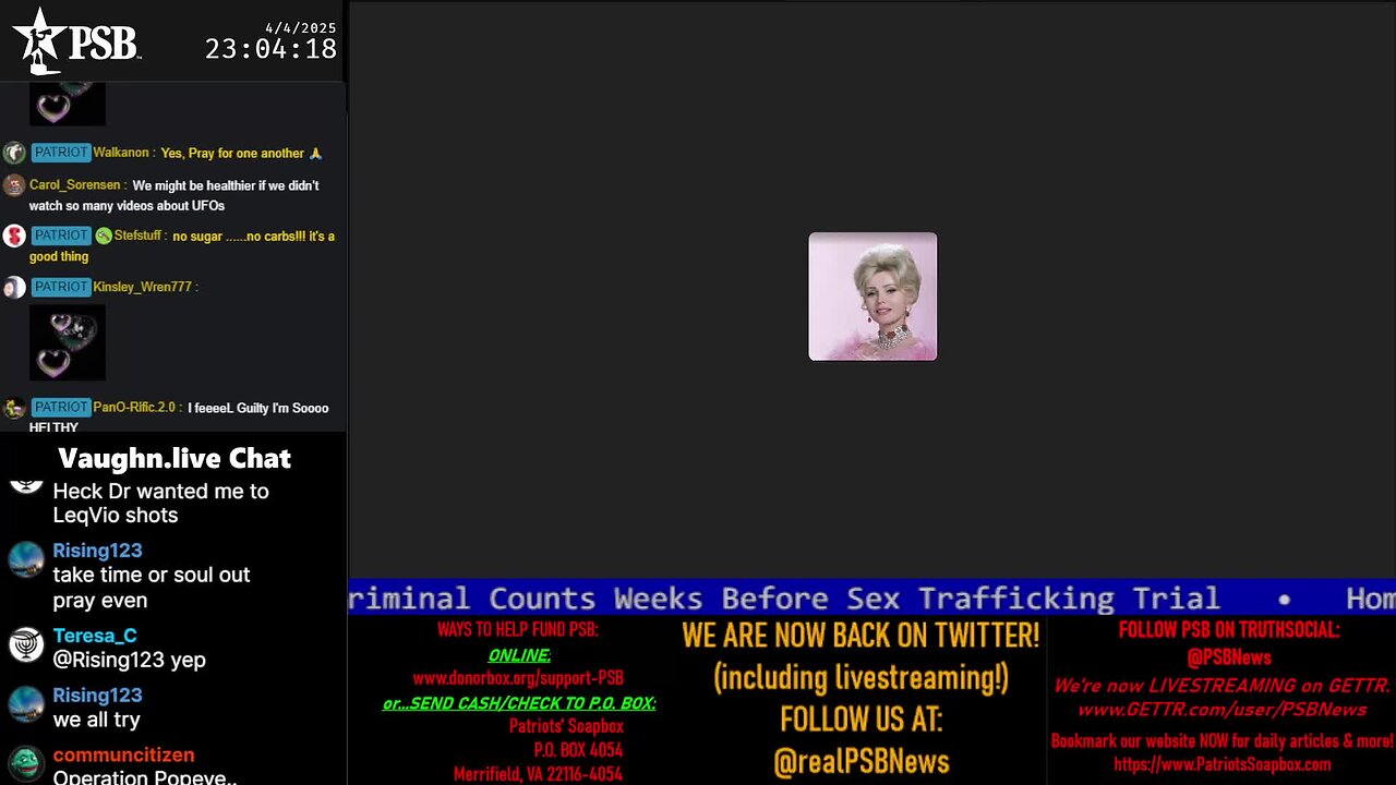 2025-04-04 23:00 EDT - Crossing the Matrix: with Chris