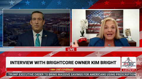 WATCH: RSBN Interviews Owner of Brightcore, Kim Bright - 5/12/25