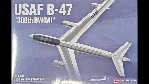 1/144 Academy B-47 Review/Preview